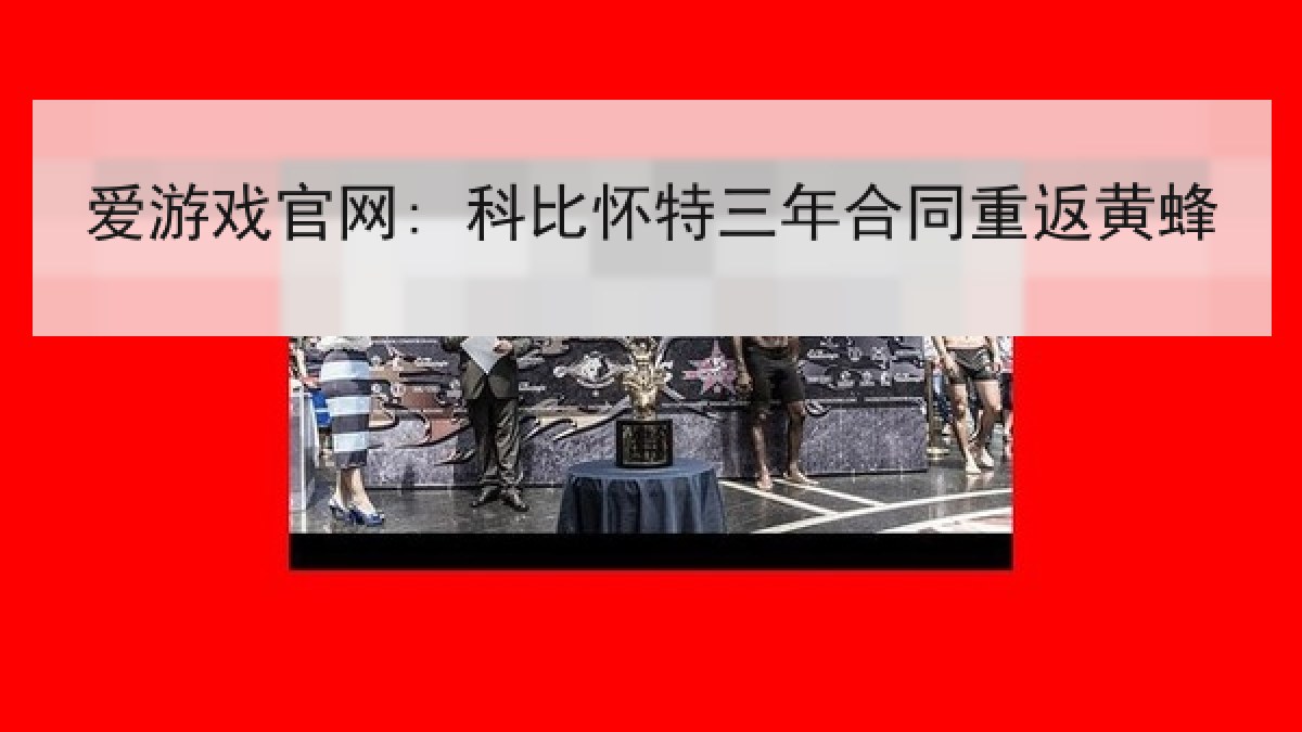 爱游戏官网: 科比怀特三年合同重返黄蜂 爱游戏官网: 科比怀特三年合同重返黄蜂